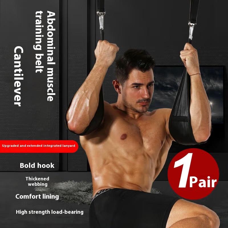 Sports Equipment Pictures - 新しい 1 ペア高耐久耐裂性 AB スリングストラップサスペンションフィットネスプルアップバー吊り下げレッグライザージムホームフィットネス機器