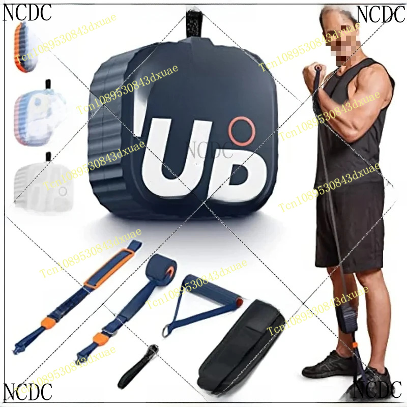 Sports Equipment Pictures - ホームフィットネス機器 4.4-44ポンド調整可能抵抗バンド ポータブルポケットジムシステム UNITREE PUMP アプリ対応