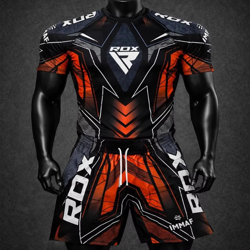 レッドニューファイティングナイト RDX MMA 八角形ケー - Sports Equipment Set のレビューと価格