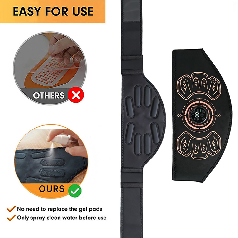 スマートフィットネスベルト 筋肉トーナー 腹筋トレーナー U - Sports Equipment Pictures のレビューと価格