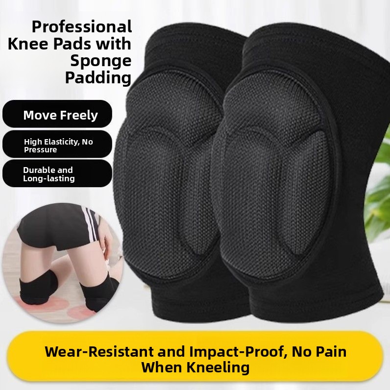 滑り止めスポーツ膝パッド、スポンジ保護具、サイクリング用、男 - Sports Equipment Knee Support のレビューと価格