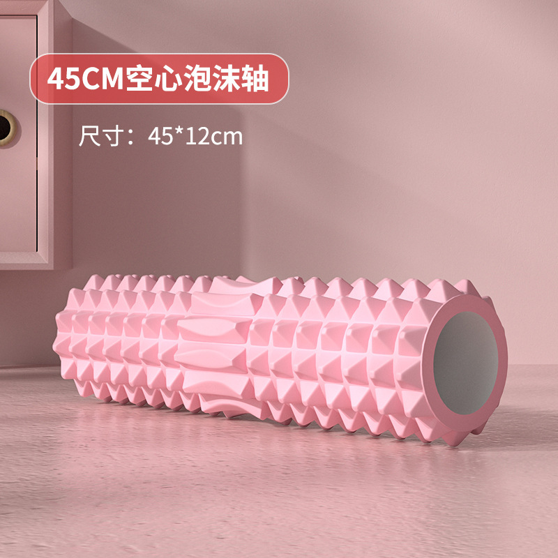 中空フォームローラー 45 センチメートルヨガブロックマッサ - Sports Equipment Pictures のレビューと価格