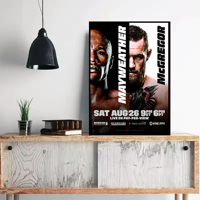 チャンピオンシップタイトルファイトポスタープリントクラシック - Sports Equipment Poster のレビューと価格