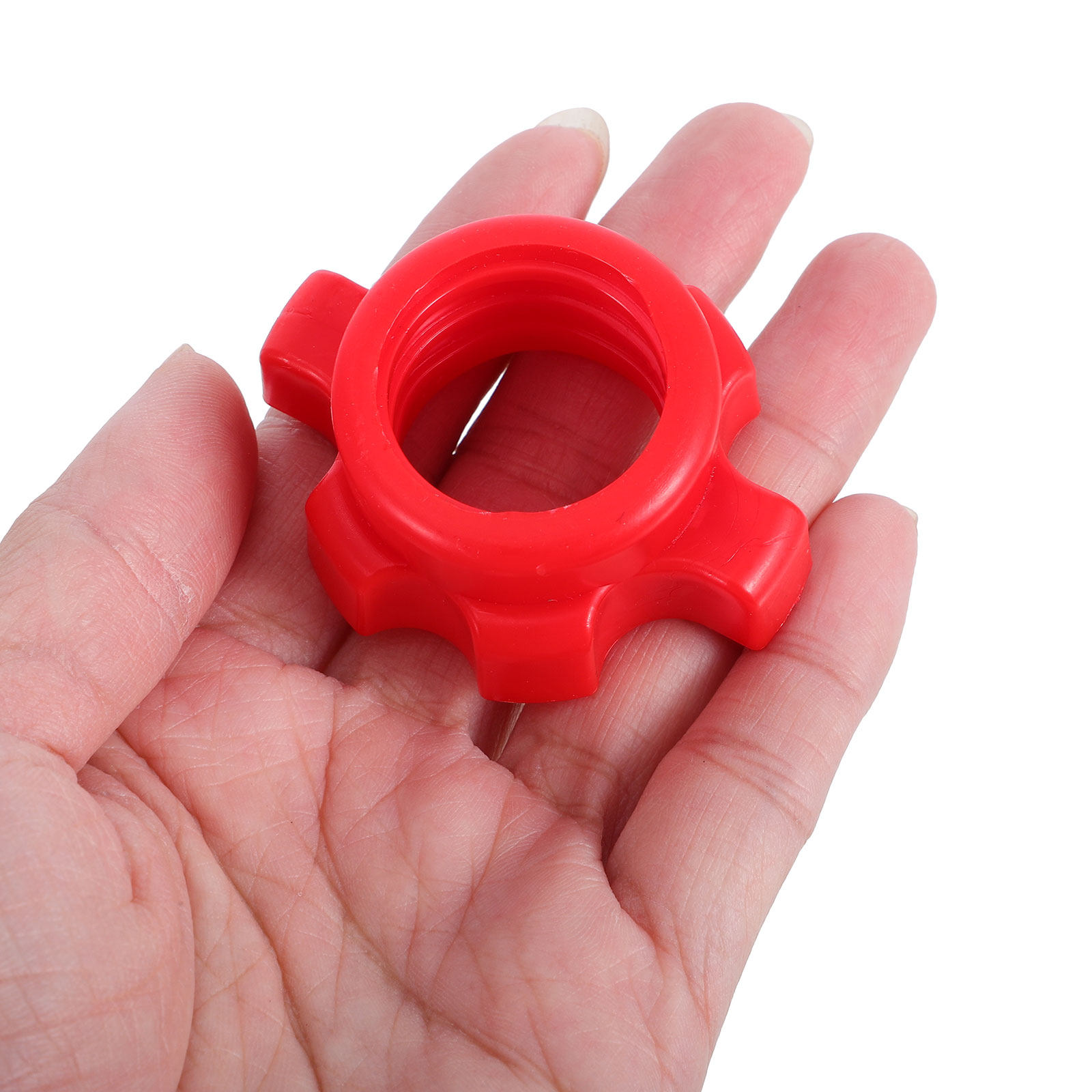4個入り プラスチック製ナットダンベルバー固定ネジ バーベル - Sports Equipment Pictures のレビューと価格