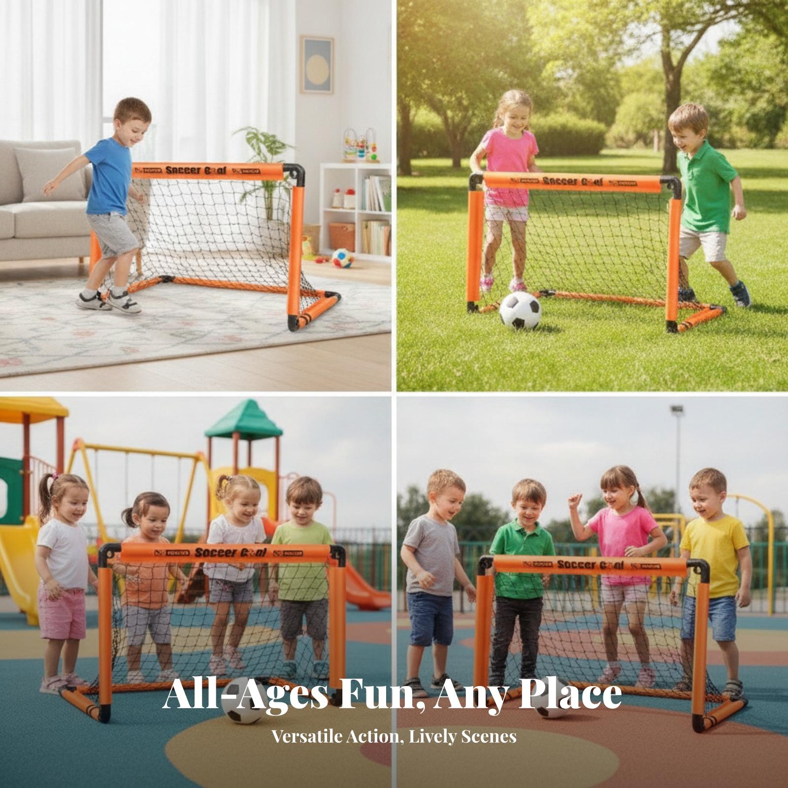 子供用ポータブルサッカーゴール 折りたたみ式スポーツトレーニ - Sports Equipment For Kids のレビューと価格