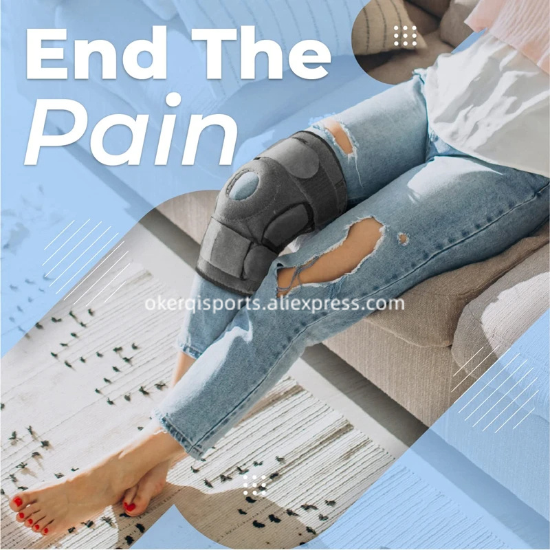 トレーニングとエクササイズ用の調整可能な膝サポート,フィット - Sports Equipment Knee Support のレビューと価格