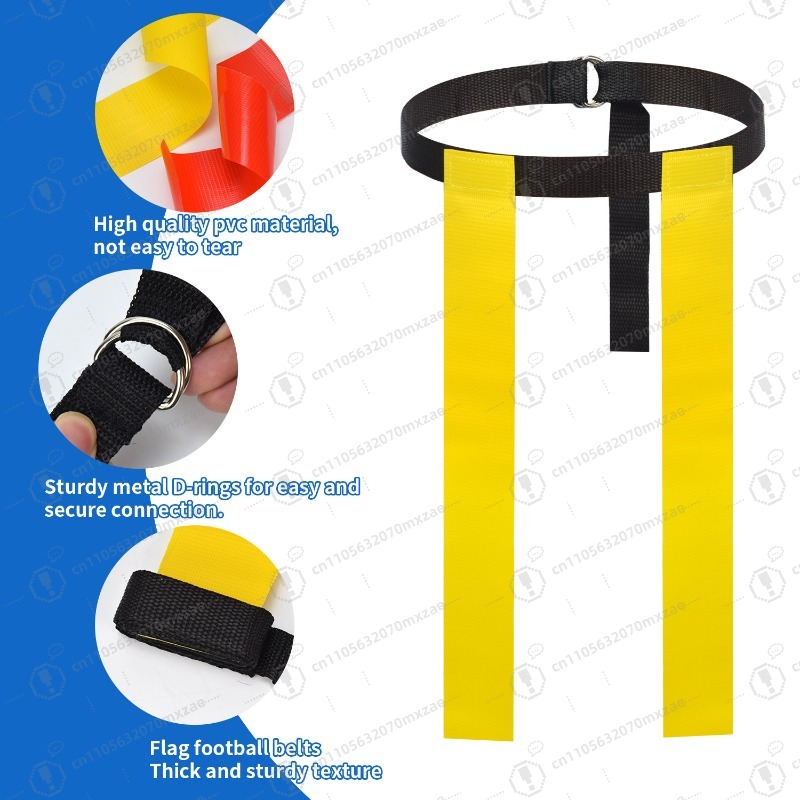フラッグフットボールベルトセット アメリカンスタイル 大人用 - Sports Equipment For Kids のレビューと価格