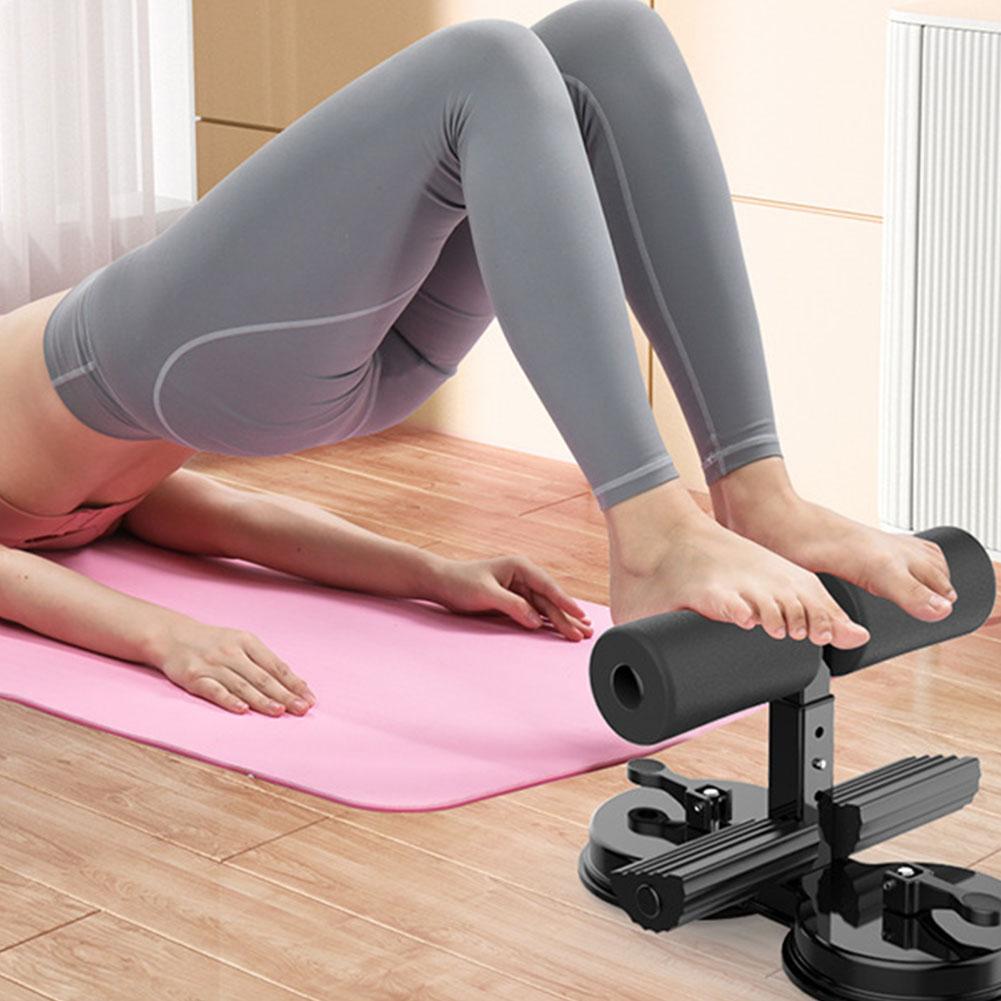 ダブルサクションカップ付きプルロープ付き腹筋トレーニング補助 - Sports Equipment Pictures のレビューと価格