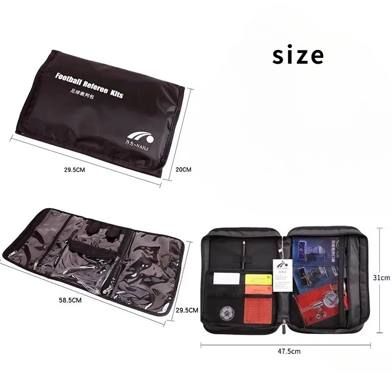 サッカー審判用バッグセット プロフェッショナルサッカーウォレ - Sports Equipment Set のレビューと価格
